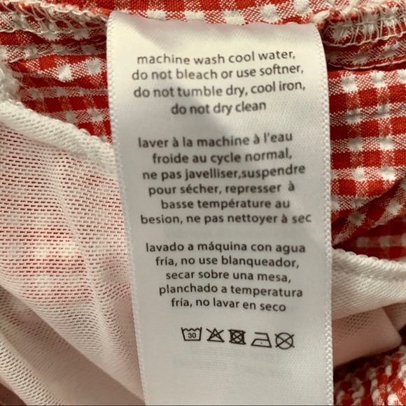 Onia Elastic Calder 7.5" Gingham Swim Trunks - Picture 10 of 10